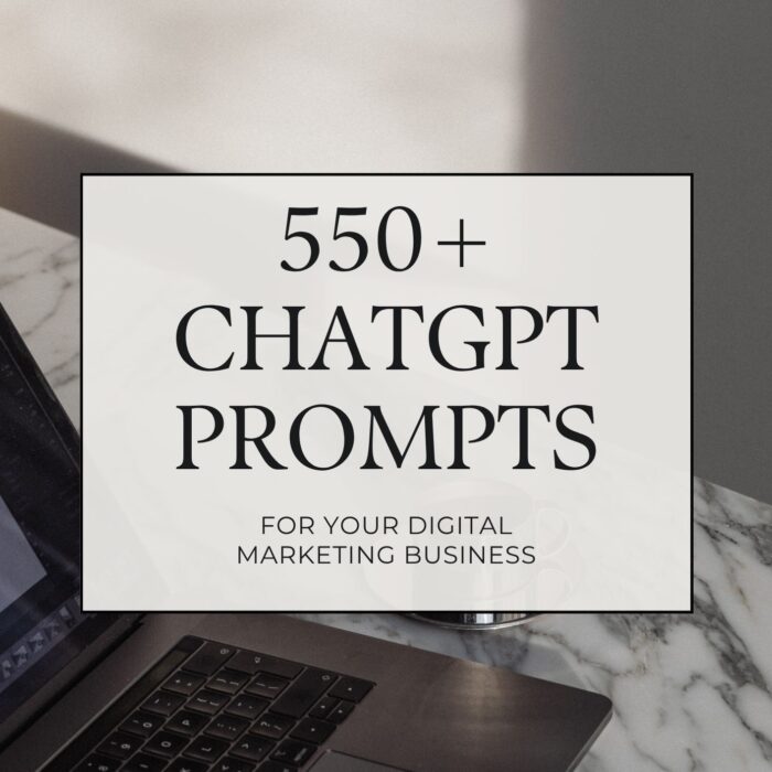 550+ Chat GPT Prompts for Digital Marketing